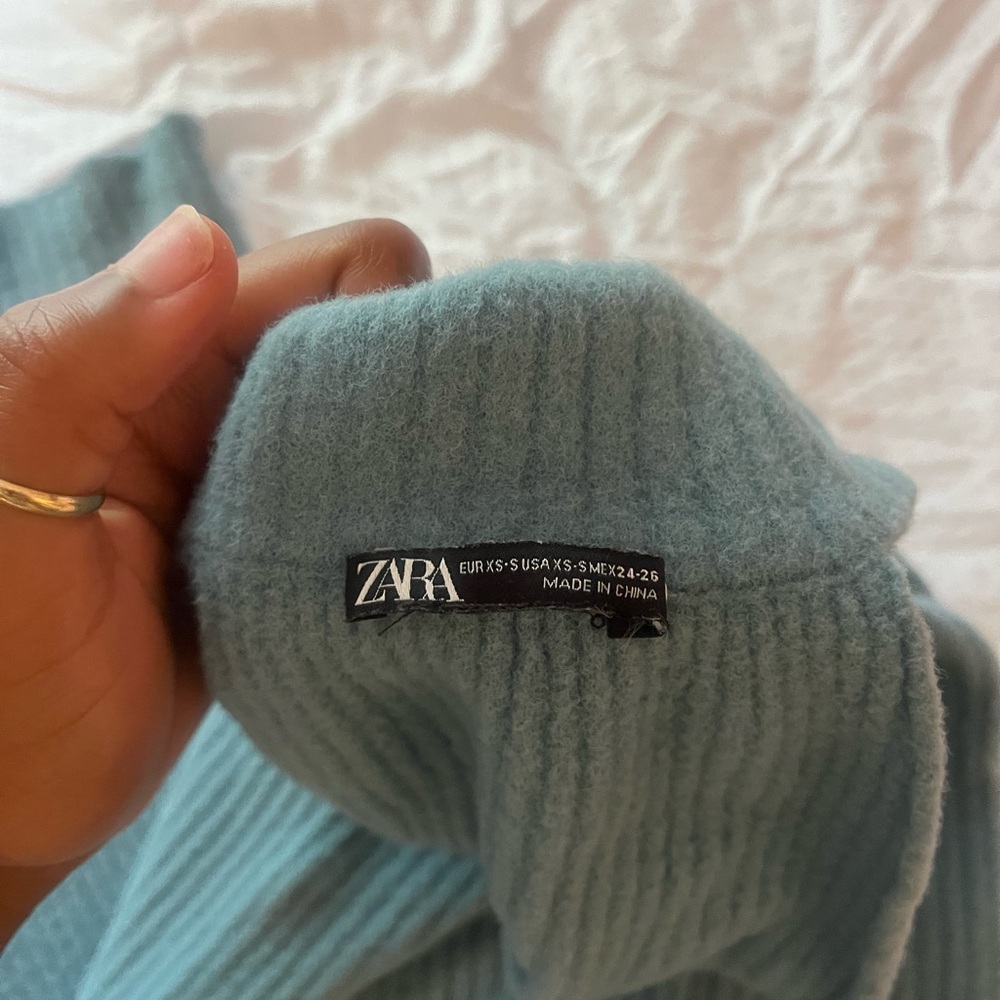 Zara Fleece Bodycon Maxi